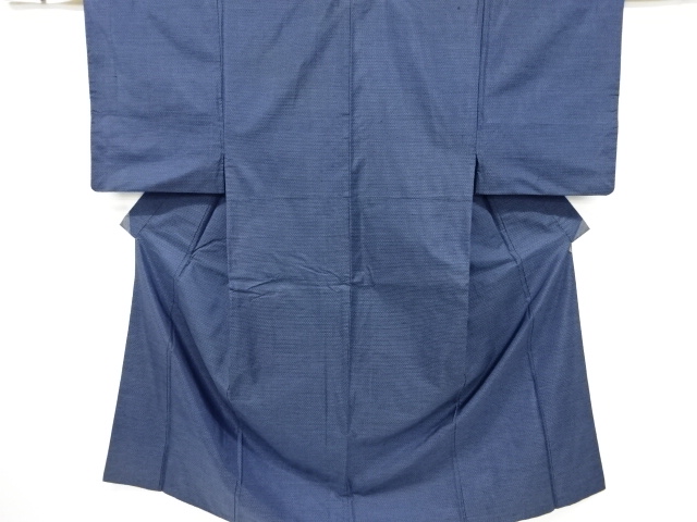 亀甲絣織り出し本場泥大島紬男物着物アンサンブル